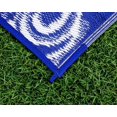 thumbnail image 3 of 42841 Tapis d'Extérieur Réversible, 8 Pieds x 16 Pieds, Tourbillon Bleu, 3 of 6
