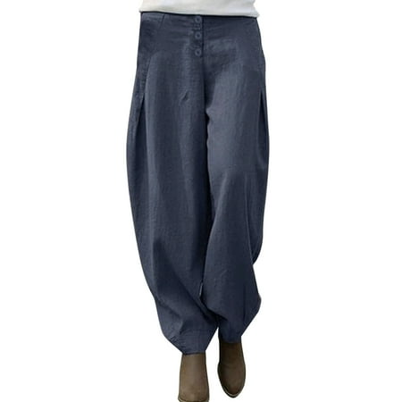 

ketyyh-chn99 Tactical Pants Women s Comfy Pajama Pants Casual Drawstring Palazzo Lounge Wide Leg Pants