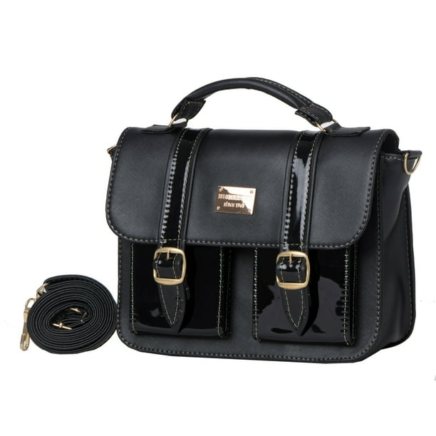 Bolso de Moda FANA para Mujer Amelia Negro FANA Bolso de Mano