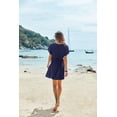 thumbnail image 4 of Ekouaer Women's Cover Ups Casual Swimsuit Coverups Flowy Tie Waist Beach Cover Up Dress, 4 of 5