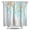 White-457, variant on Tidal Pool Shower Curtain - Tropical Seashell & Starfish Print, Water-Resistant Fabric with Anti-Splash Hem,84x72in
