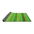 thumbnail image 2 of Ahgly Company Indoor Rectangle Oriental Green Modern Area Rugs, 8' x 12', 2 of 4