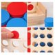 thumbnail image 2 of Wood Line Up 4 Juegos de mesa educativos, juguetes 4 en línea, juegos familiares educativos divertidos clásicos, cuatro en fila para niños mayores de 3 años, 2 of 5