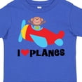thumbnail image 4 of Inktastic Airplane I Love Planes Boys Toddler T-Shirt, 4 of 5