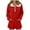 Fall Clothes Red, variant on Womens Long Length Hoodies, Long Sleeve Pullover for Women Fashion Loose Fit Solid Color Half Zip Up Sweatshirts with Pockets Fall Clothes