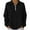 Black, variant on Women's Knit Top 1/4 Zip Pullover Textured Sweatshirt Long Sleeve Loose Fit Casual Tunic Tops