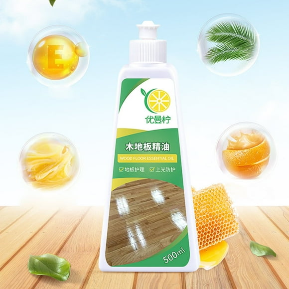 Household Cleaners Wooden Floor Maintenance Wax Composite Wood Floor Oil Liquid Special Waxing Cleaner Mahogany Furniture Household Waxing 500ml Household Cleaning