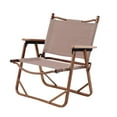 thumbnail image 1 of Portable Folding Camping Chair Out/Indoor Dirt-Resistant Khaki Adult, 1 of 17