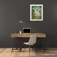 thumbnail image 3 of Johnson, Elizabeth 19x24 White Modern Wood Framed Museum Art Print Titled - Garden Path, 3 of 4