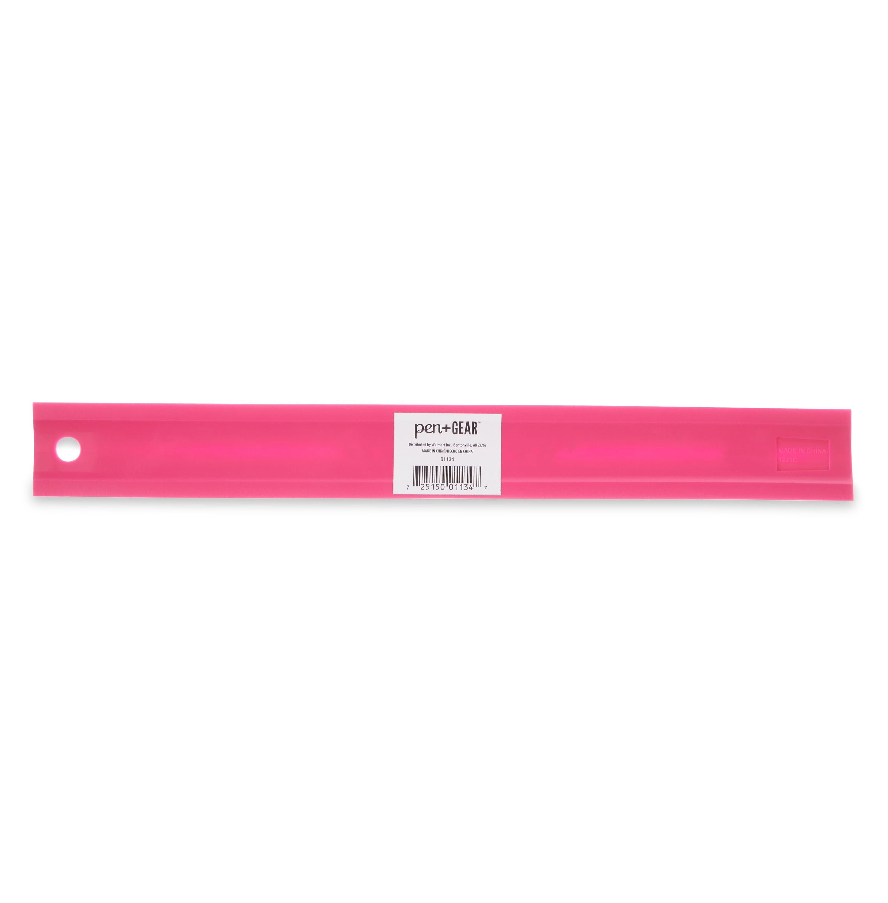 Pink Ruler Plastic Measuring Centimeters Millimeters Stock Photo 1157212591