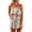 #36Blue, variant on Short Jumpsuits for Women Strapless Floral Print Off Shoulder Romper Pocket Dark Blue S