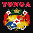 thumbnail image 2 of CafePress - Tonga Coat Of Arms Designs Maternity Dark T Shirt - Maternity Dark T-Shirt, 2 of 3
