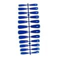 thumbnail image 3 of Seitruly 24 piezas de barniz para uñas postizas, cubierta completa Extra larga, puntas de uñas artificiales, suministros de manicura, accesorios para Arte de uñas azul Seitruly CE012051-04, 3 of 6