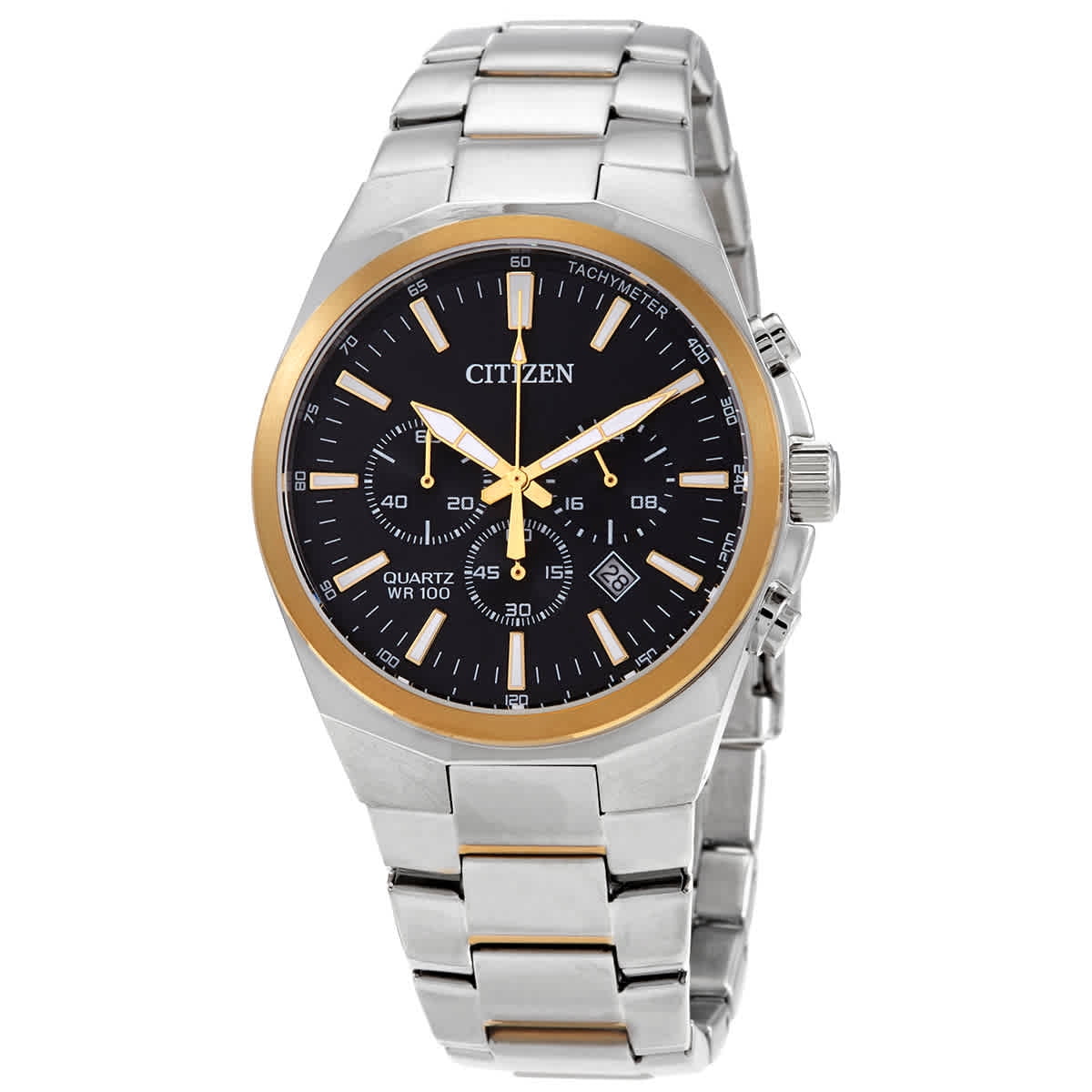Citizen Chronograph Quartz Black Dial Men's Watch AN8174-58E