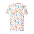 thumbnail image 3 of Rocae Happy Easter for Breathable Men's Baseball T-Shirt Fashionable Casual Baseball Jersey, Moisture-wicking Sportswear Small, 3 of 9