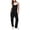 AA-Black, variant on Jumpsuits for Women Dressy Sleeveless Wide Leg Baggy Rompers Summer Strapless Onesies Cute Boho Beach Overalls with Pockets Black M