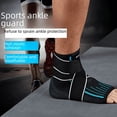 thumbnail image 1 of Correa de nailon tejida para protección de tobillo contra la presión, para correr, fitness, baloncesto, protección de tobillo antiesguince, 1 of 5