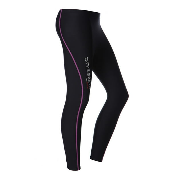 Tallas de traje de neopreno Neopreno UV-Protección contra los adultos Elástico Buceo Leggings para buceo Natación Snorkeling Scuba Sabañas Surfing Mujer Púrpura S 1.5mm Advancent OD003700-02