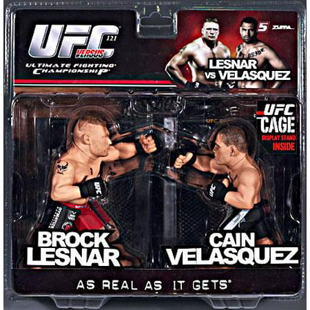 Brock Lesnar Vs. Cain Velasquez Action Figure 2-Pack Limited