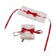 thumbnail image 3 of Maid Accessories Ruffled Bowknot Bracelet Lolita Hand Muñequeras para accesorios, Halloween, disfraz, vestido , boda Rojo Hugo Muñequeras Lolita, 3 of 9