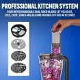 thumbnail image 2 of PowerXL SensiMax 1500W Smart Blending System with 72oz Jar & Food Processor Kit, BL7019-3MPTV, 2 of 5