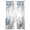 White Blue Beige, variant on Blue Eucalyptus Coastal Sheer Curtains 63 Inch Length 2 Panels Set Window Treatments, Beach Starfish Shell Nautical Retro Rod Pocket Semi Curtains for Living Room/Bedroom/Kitchen Décor, 104"W x 63"L