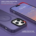 thumbnail image 5 of iPhone 14 Pro Max Case, iPhone 14 Pro Max Phone Case [Compatible with MagSafe][Car Mount Supported] Slim Thin Magnetic Shockproof Protective Cover for iPhone 14 Pro Max 6.7", Midnight Purple, 5 of 9