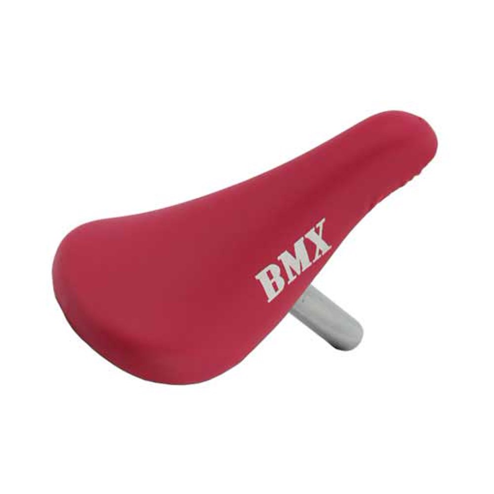 12" Saddle W/Post Bmx Pink. Bike seat, bicycle seat, Bike part, bicycle