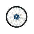 thumbnail image 4 of Tusk Impact Complete Wheel - Rear 18 X 2.15 Black Rim/Silver Spoke/Blue Hub for Yamaha Wr426F 2002, 4 of 5