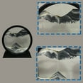 thumbnail image 6 of HYUGF Moving Sand Art Picture Decor, 3D Quicksand Relaxing Toy for Home Desktop (Black, 7"), 6 of 6