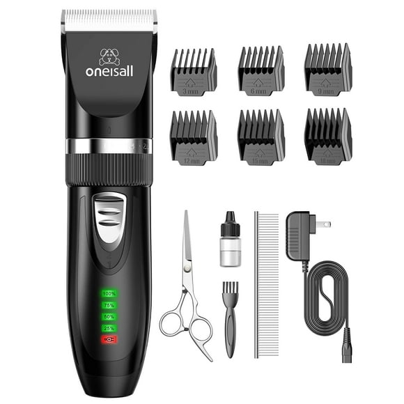 Gentle Cat Clippers for Matted Hair, Silent Cat Shaver for Long Hair, Cordless Cat Hair Trimmer for Grooming, 2 Speed Pet Shaver Kit for Cats & Small Dogs