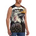 thumbnail image 2 of Balery Retro American Eagle A Camisetas sin mangas para hombre, absorbe la humedad y protege contra el mal olor.-X-Large, 2 of 7