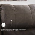 thumbnail image 6 of Signature Design by Ashley Relax-Living Brown Rocker Recliner, 6 of 11