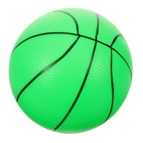 LULULION PVC Material Inflatable Basketball Ball for Throwing Catching and Bouncing
