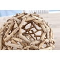 thumbnail image 7 of Modern Home Nautical Natural Driftwood Ceiling 16" Ball Pendant Light - Seaside Ocean Beach Chandelier, 7 of 7