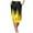 Yellow, variant on Slacks for Women Fashion Print Thin Breathable Sweatpants Capris Pants Bottom Drawstring Joggers Baggy Sweatpants for Women Purple S