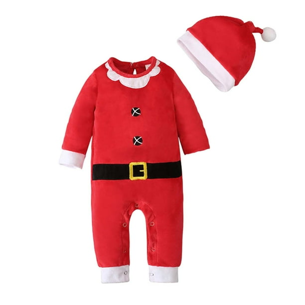 Baby santa claus costume 2025