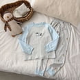thumbnail image 2 of xaweyi Toddler Baby Girl Clothes Fall Outfits Long Sleeve Sweatshirt Tops + Pants Set,Sizes 3-4 Years, 2 of 7