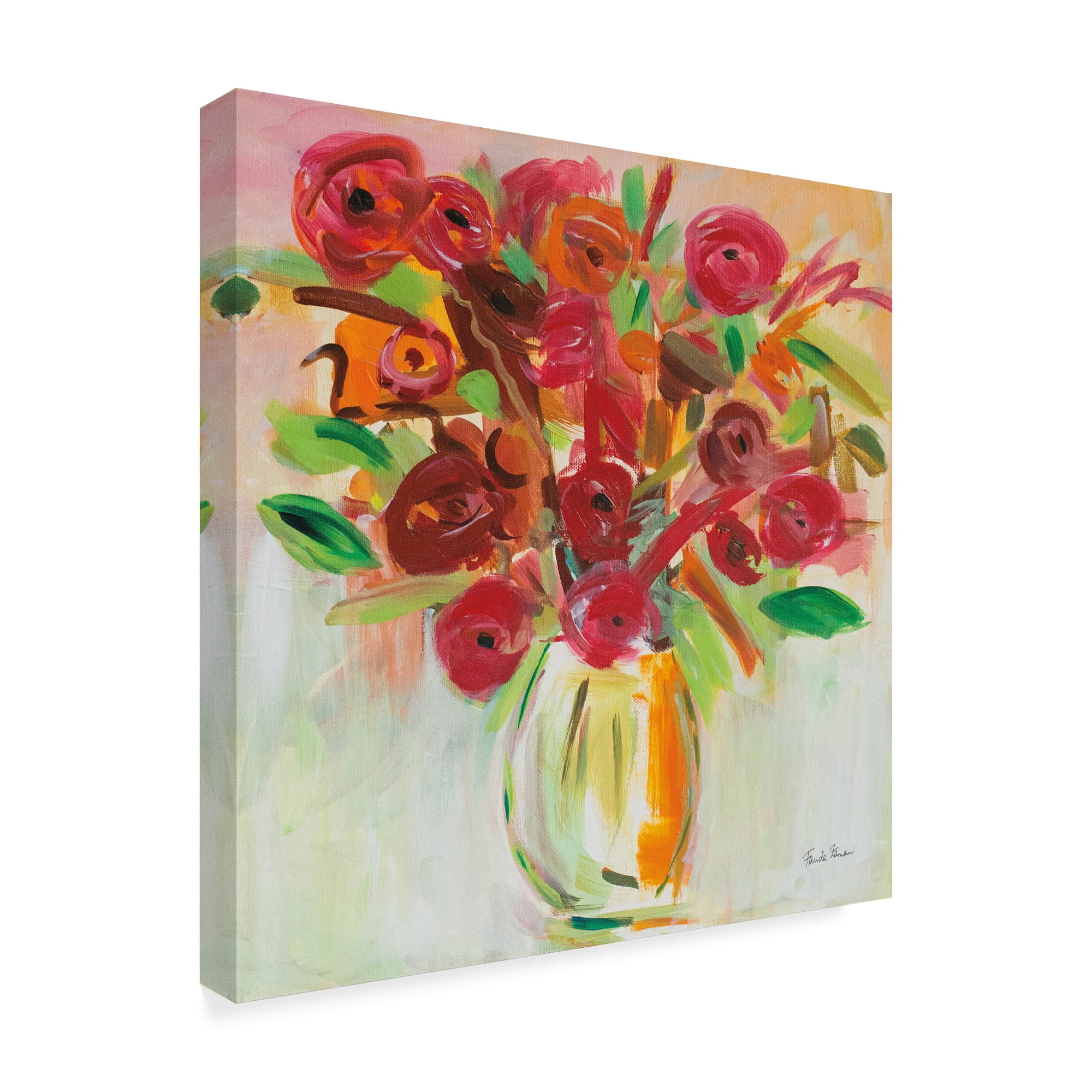 Trademark Fine Art 'Feeling Bold' Canvas Art by Farida Zaman