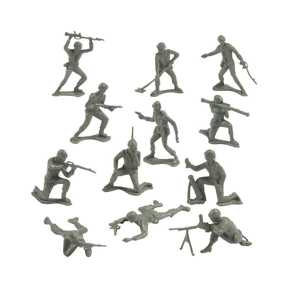 Plastic Army Men - Toys - 144 Pieces