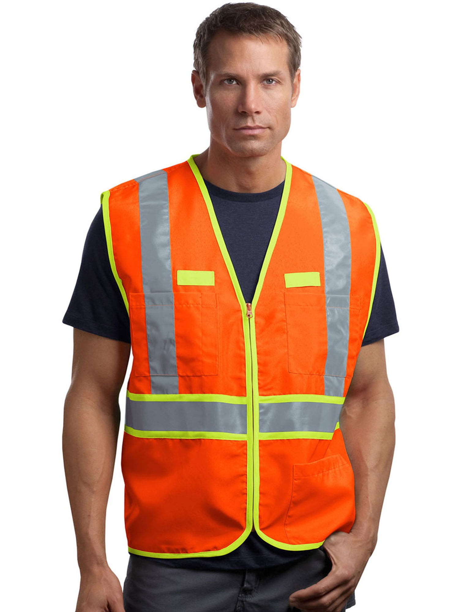 Cornerstone Cornerstone Men's DualColor Safety Vest