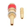 thumbnail image 4 of MIG TIG Torch Adapter, Torch Hose Adapter, 8mm Torch Hose Adapter, Brass Hose Coupler Set Connector Quick Coupler Fitting Kit, Arc Welding Equipment, 4 of 8