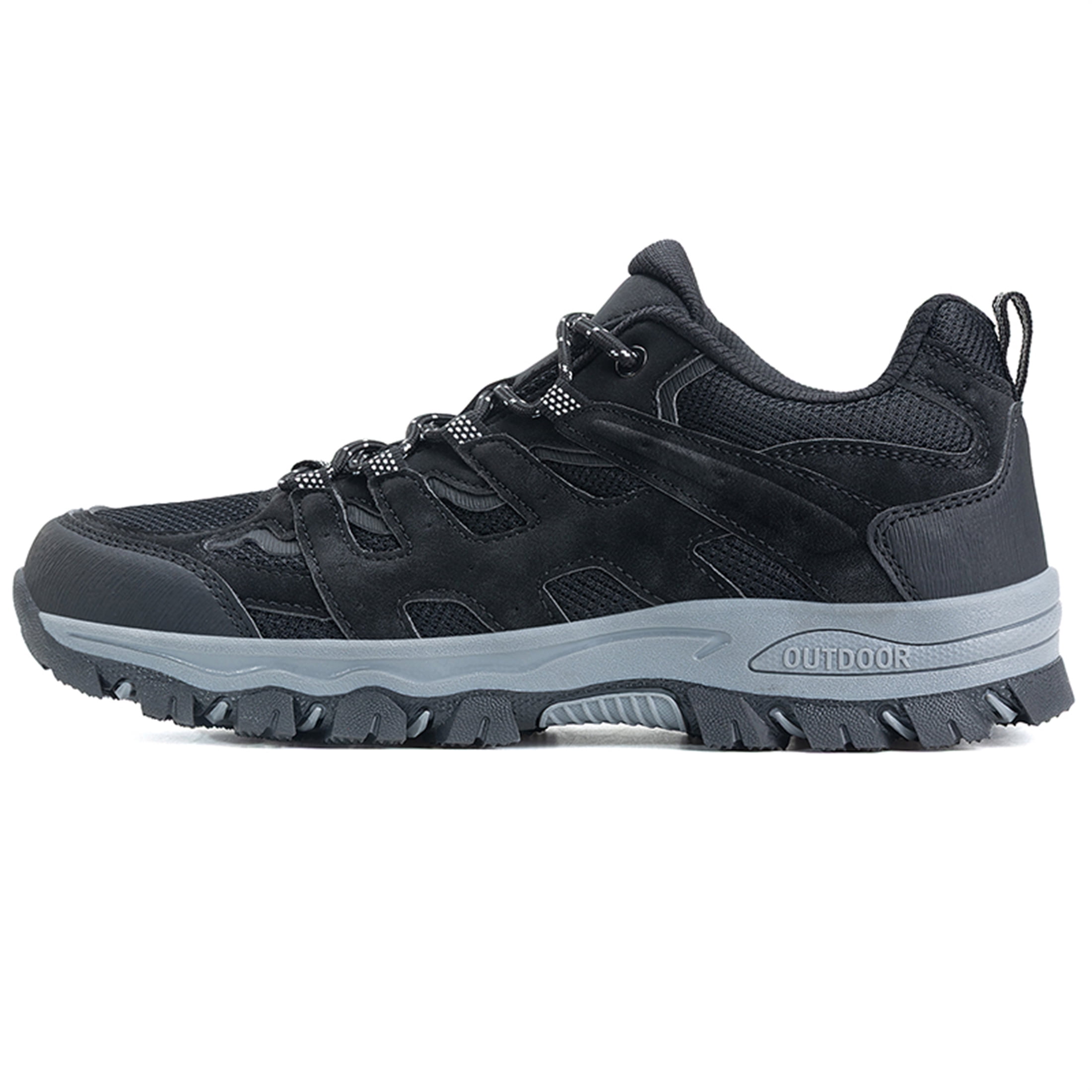 YOURDIARY Mens Outdoor Hiking Shoes Breathable Sneakers for Trail Walking Camping Work