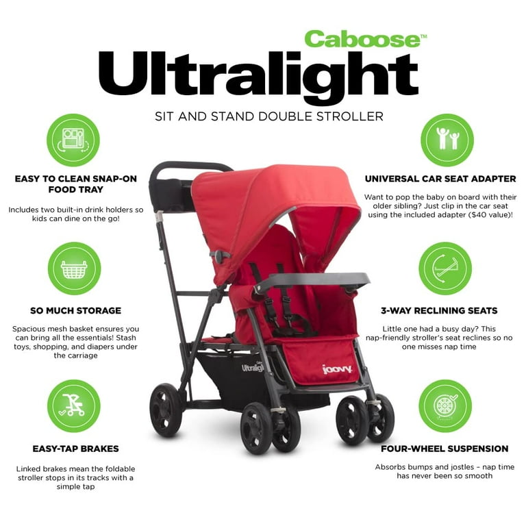 Joovy caboose 2024 ultralight reviews