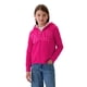 thumbnail image 1 of Sudadera para Niñas GAP con Logo Acogedor y Cierre Completo en Color Remolacha Brillante - Talla S, 1 of 3