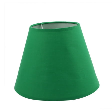 130mm x 230mm x 170mm(Bot D x Top D x H)Pure Color Table Lamp Shade Green