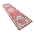 thumbnail image 2 of Unique Loom 3135343 2 ft. 7 in. x 10 ft. Helios Utopia Runner Rug, Burgundy, 2 of 2