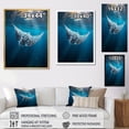 thumbnail image 4 of Designart "Ray beautyful Glide Ocean" Animals Wall Decor, 4 of 5