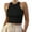 Black, variant on Breezora Women's Sleeveless Round Neck Tank Top Lightweight Breathable Summer Blouse for Casual Outfits L Size Black