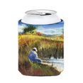 thumbnail image 1 of Fishing On The Bank Can & Bottle Hugger, 1 of 1